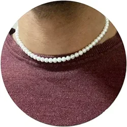 Affordable and Stylish Faux Pearl Necklace for Men - Customer Reviews Summary