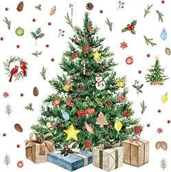 Mixed Reviews on Spiareal Christmas Tree Wall Decals