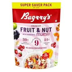 Mixed Customer Feedback for Bagrry's Crunchy Muesli