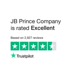 Positive Reviews for JB Prince Company's Excellent Customer Service and Quality Products