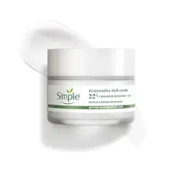 Simple Active Skin Barrier Care Restorative Rich Cream: Highly Effective for Dry Skin