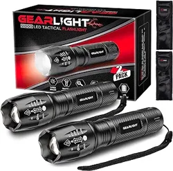 GearLight S1000 LED Flashlight 2-Pack: Mixed Customer Feedback Analysis