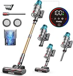 Efficient Cordless Vacuum Cleaner with Powerful Suction and Convenient Features