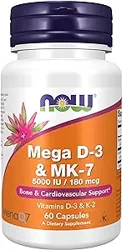 NOW Mega D-3 & MK-7: Effective Combination for Health