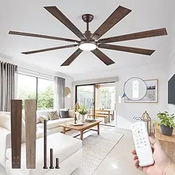 Mixed Reviews for ZMISHIBO Ceiling Fan: Performance vs. Support Issues