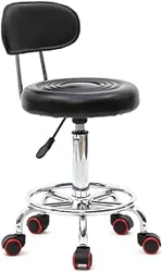 Professional 360° Swivel Office Stool: Mixed Opinions on Quality & Comfort