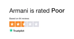 Armani Online Store Reviews Summary