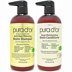 Mixed Reviews on PURA D'OR Anti-Thinning Shampoo & Conditioner Set