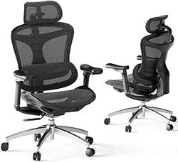 SIHOO Ergonomic Office Chair - Mixed Reviews Highlighting Comfort and Quality