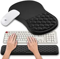 Hokafenle Ergonomic Mouse Pad: Comfort with Color Concerns