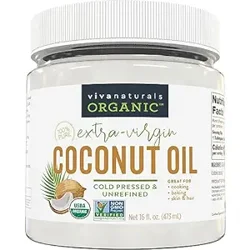 Viva Naturals Organic Coconut Oil - Versatile and High-Quality
