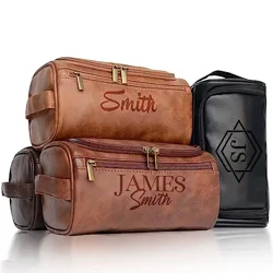 Mixed Reviews for Personalized Toiletry Bag: Quality vs. Visibility Issues