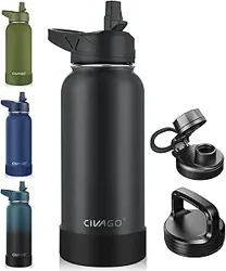 CIVAGO 32 oz Insulated Water Bottle: Durable, Affordable, and Cooling