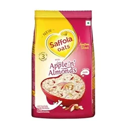 Saffola Apple 'n' Almonds Oats: Quality, Taste, and Health Benefits Shine in Reviews