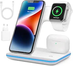 Mixed Reviews for 3-in-1 Inductive Charging Station