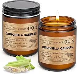 Effective and Stylish Outdoor Citronella Candles: Customer Reviews Analysis