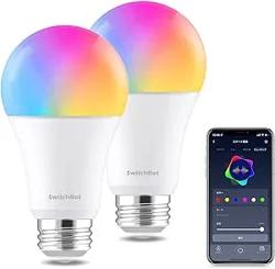 SwitchBot LED Bulb Review: Connectivity Concerns and Colorful Ambiance