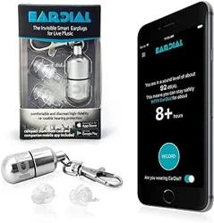 EarDial Ohrstöpsel - Unauffälliger Gehörschutz für Clubs und Konzerte