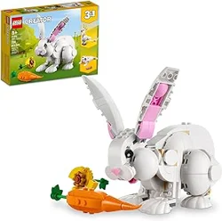 LEGO Creator 3 in 1 White Rabbit Animal Toy: Customer Favorite Reviews