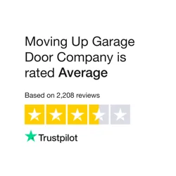 Moving Up Garage Door Company: Mixed Customer Reviews Highlighting Shipping and Product Quality