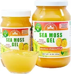 Delicious and Nutrient-Packed Organic Sea Moss Gel with Real Fruit