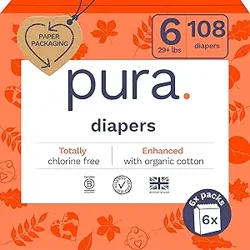 Pura Size 6 Diapers: A Mixed Review from Parents on Comfort and Fit