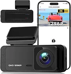 V300 WiFi Dash Cam: Easy Installation, Clear Video Quality, and App Connectivity