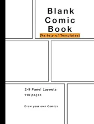 Blank Comic Book for Kids and Teenagers: A Great Gift for Encouraging Artistic Expression and Imagination