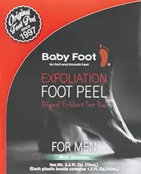 Mixed Customer Reviews for Baby Foot - Original Foot Peel Exfoliator for Men