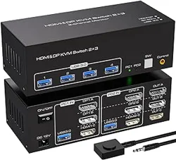 Explore the Excellence: DisplayPort+HDMI KVM Switch Feedback Report