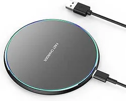 Portable Wireless Charger for iPhones: Slim Design, Fast Charging, Great Value