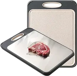 GUANCI Double-Sided Cutting Board: Versatile, Hygienic, and Durable