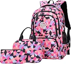 JiaYou Girl Geometric Printed Primary School Bag Bookbag: Customer Feedback Summary