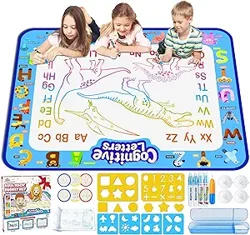 Jasonwell Aqua Water Doodle Mat: Engaging but Pen Quality Issues
