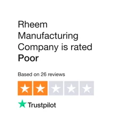 Rheem Manufacturing Company Online Reviews Analysis