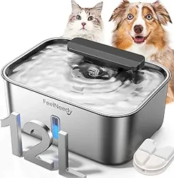 Mixed Reviews for 3 Gal Stainless Steel Dog Water Fountain