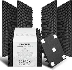 Mixed Reviews for ISOSORB Sound Proof Foam Panels