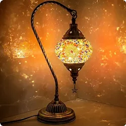 Beautiful and Versatile Lamp for Desk or Small Table