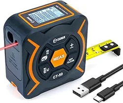 CIGMAN Digital Laser Tape Measure CT-50: Accurate & Versatile Tool for DIYers