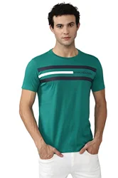 Van Heusen Men's Cotton Regular T-Shirt: Mixed Customer Sentiments