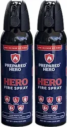 Prepared Hero Fire Spray: Accessible and Efficient Mini Extinguisher for Small Fires - Customer Reviews
