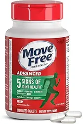 Move Free Advanced Glucosamine Chondroitin MSM Joint Support Supplement Customer Reviews Summary