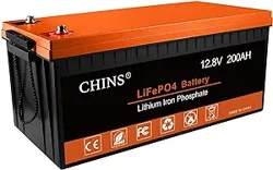 Mixed Reviews for CHINS LiFePO4 Battery 12V 200AH