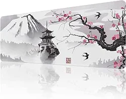 EFISH Japanese Cherry Blossom Mouse Pad: Mixed Reviews on Quality and Design