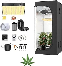 High-quality JUNG Growbox Complete Set with LED Full Spectrum Grow Lamp: A Reliable Solution for Indoor Plant Cultivation