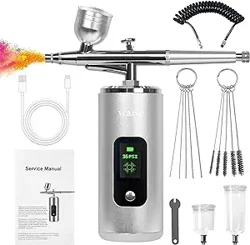 Versatile Airbrush Kit for Makeup, Cake Decorating, and Art Projects