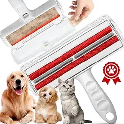 Reusable lint roller for removing pet hair from furniture