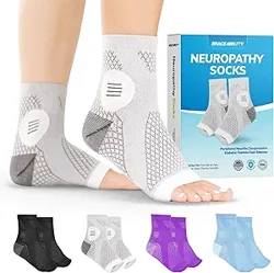 Mixed User Feedback on BraceAbility Neuropathy Socks: Comfort and Effectiveness Vary