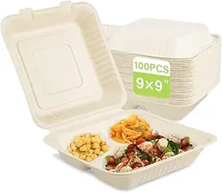 Sturdy, Practical, Eco-Friendly: Disposable Take Out Food Container 100 Pack Reviews