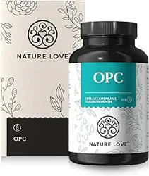 NATURE LOVE OPC Traubenkernextrakt Capsules: Effective and Well-Received